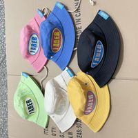 Inventory Children&#39;s Fisherman Hat Broken Color Hat Children&#39;s Spring And Autumn Baseball Cap Peaked Cap Cloth Cap Autumn And Winter Hats sku image 145