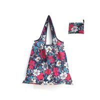 Cute Pastoral Flower Polyester Composite Needle Punched Cotton Shopping Bags sku image 12