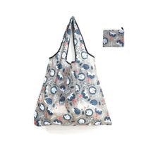 Cute Pastoral Flower Polyester Composite Needle Punched Cotton Shopping Bags sku image 26