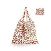 Cute Pastoral Flower Polyester Composite Needle Punched Cotton Shopping Bags sku image 17
