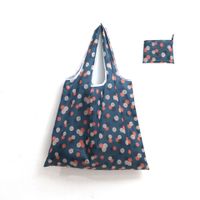 Cute Pastoral Flower Polyester Composite Needle Punched Cotton Shopping Bags sku image 21