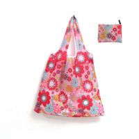 Cute Pastoral Flower Polyester Composite Needle Punched Cotton Shopping Bags sku image 91