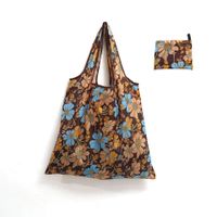 Fashion Geometry Polyester Household Shopping Bag sku image 98