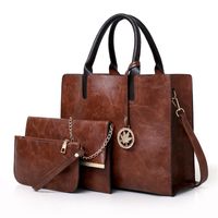 Women's Large Summer Pu Leather Fashion Bag Sets main image 4