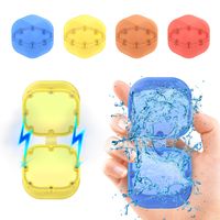 Cute Solid Color Magnetic Reusable Silicone Water Ball Children's Toy main image 5