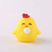 New Decompression Small Yellow Duck Spit Bubble Compressible Extrusion Vent Pvc Toy sku image 10