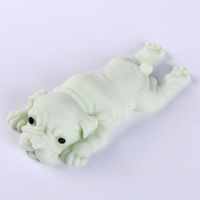 Cute Soft Rubber Cartoon Dog Squeezing Decompression Finger Press Rebound Vent Toy main image 5