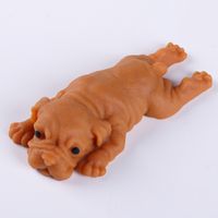 Cute Soft Rubber Cartoon Dog Squeezing Decompression Finger Press Rebound Vent Toy main image 2