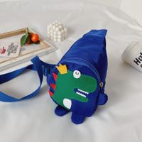 Women's Mini Nylon Cartoon Dinosaur Fashion Zipper Crossbody Bag sku image 4