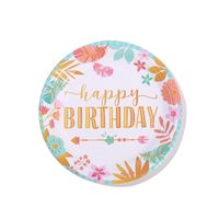 Birthday Plant Paper Party Tableware main image 3