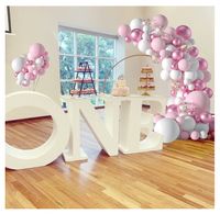 Solid Color Rubber Party Balloons 1 Set main image 4