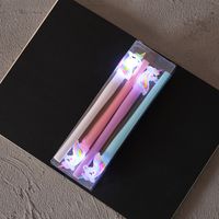 Creative Box-packed 4 Pcs Luminous Pen Set sku image 2