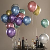 Simple Style Solid Color Emulsion Party 10-inch Balloon main image 2