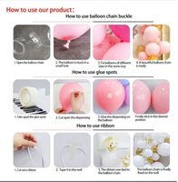 Solid Color Rubber Party Balloons 1 Set main image 2
