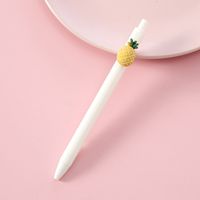 Cartoon Fruit/animal Shaped Decor Push-type Gel Pen sku image 4