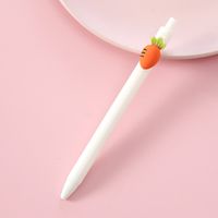 Cartoon Fruit/animal Shaped Decor Push-type Gel Pen sku image 3