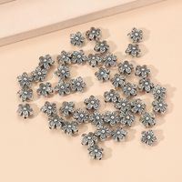 42 Pieces Alloy Flower Vintage Style main image 2