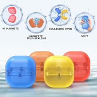 Cute Solid Color Magnetic Reusable Silicone Water Ball Children's Toy main image 2
