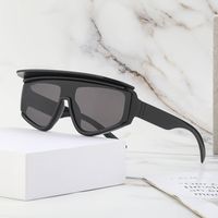 Fashion Solid Color Pc Special-shaped Mirror Full Frame Women's Sunglasses main image 6