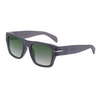 Retro Solid Color Pc Square Full Frame Men's Sunglasses sku image 9
