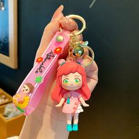 Sweet Doll Pvc Unisex Bag Pendant Keychain 1 Piece sku image 2
