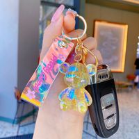 Cute Bear Resin Women's Bag Pendant Keychain main image 5
