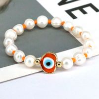 Bohémien Forme De Cœur Œil Perle Artificielle Bracelets Irrégulière Perlé Perle Perle Bracelets 1 Pièce sku image 1