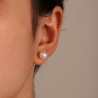 Fashion Geometric Imitation Pearl Women's Ear Studs main image 4
