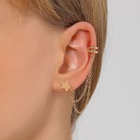 Fashion Star Alloy Plating Women's Ear Clips 1 Piece main image 3