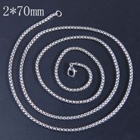 Simple Style Geometric Stainless Steel Plating Necklace sku image 1