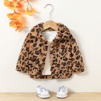 Fashion Leopard Polyester Boys Outerwear main image 1