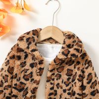 Fashion Leopard Polyester Boys Outerwear main image 5