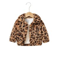 Fashion Leopard Polyester Boys Outerwear main image 4