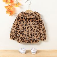 Fashion Leopard Polyester Boys Outerwear main image 3