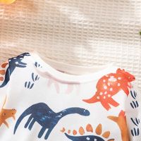 Décontractée Animal Dessin Animé Polyester T-chemises & Chemises main image 2