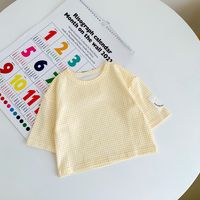Mignon Tartan Coton T-chemises & Chemises sku image 3