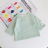 Mignon Tartan Coton T-chemises & Chemises sku image 18