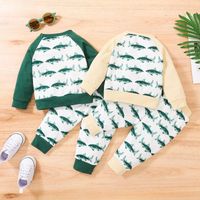 Fashion Shark Polyester Boys Clothing Sets main image 3