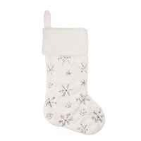 Christmas Fashion Snowflake Polyester Party Christmas Socks sku image 2