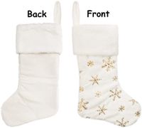 Christmas Fashion Snowflake Polyester Party Christmas Socks main image 3