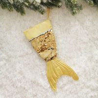 Christmas Fashion Fish Tail Sequin Cloth Party Hanging Ornaments main image 4
