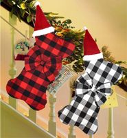 Christmas Fashion Plaid Polyester Party Hanging Ornaments main image 3