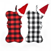 Christmas Fashion Plaid Polyester Party Hanging Ornaments main image 5