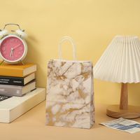 Simple Style Marble Kraft Paper Daily Gift Wrapping Supplies sku image 4