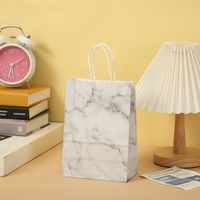 Simple Style Marble Kraft Paper Daily Gift Wrapping Supplies sku image 3