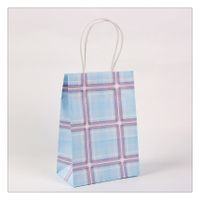 Simple Style Plaid Kraft Paper Daily Gift Wrapping Supplies main image 4