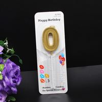 Birthday Number Paraffin Party Candle 1 Piece sku image 1