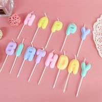 Birthday Letter Paraffin Party Candle 1 Set main image 4