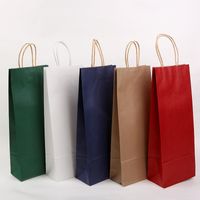 Simple Style Solid Color Kraft Paper Daily Gift Wrapping Supplies main image 1