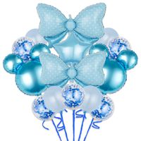 Birthday Bow Knot Aluminum Film Party Balloons main image 2